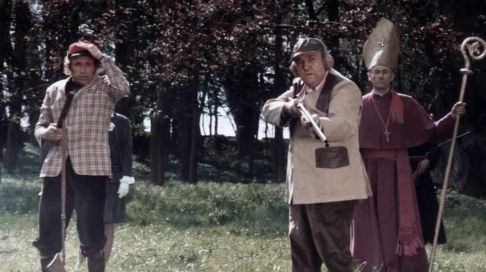 Záběry z filmu Nevím nic, ale řeknu všechno s Pierrem Richardem